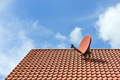 Antenna on rooftop