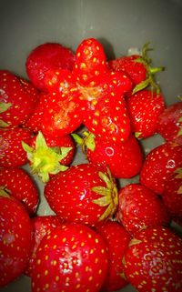 Close-up of strawberries