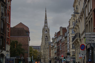 View of buildings in city