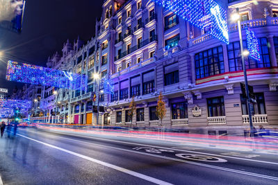 Christmas decoration in madrid
