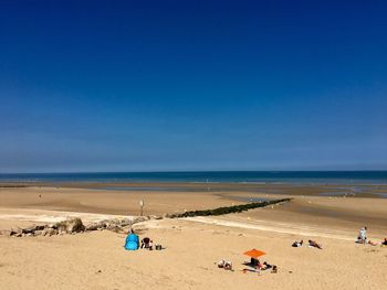 Group of people on beach