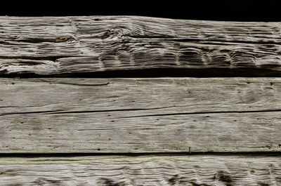 Close-up of textured wood