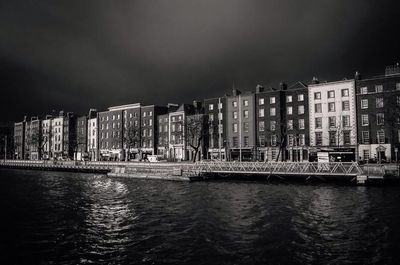 River with buildings in background