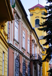 Low angle view of building against sky