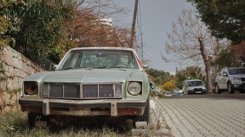 Car on road