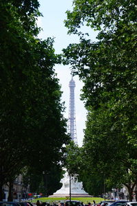 Low angle view of tower