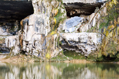 Scenic view of lake