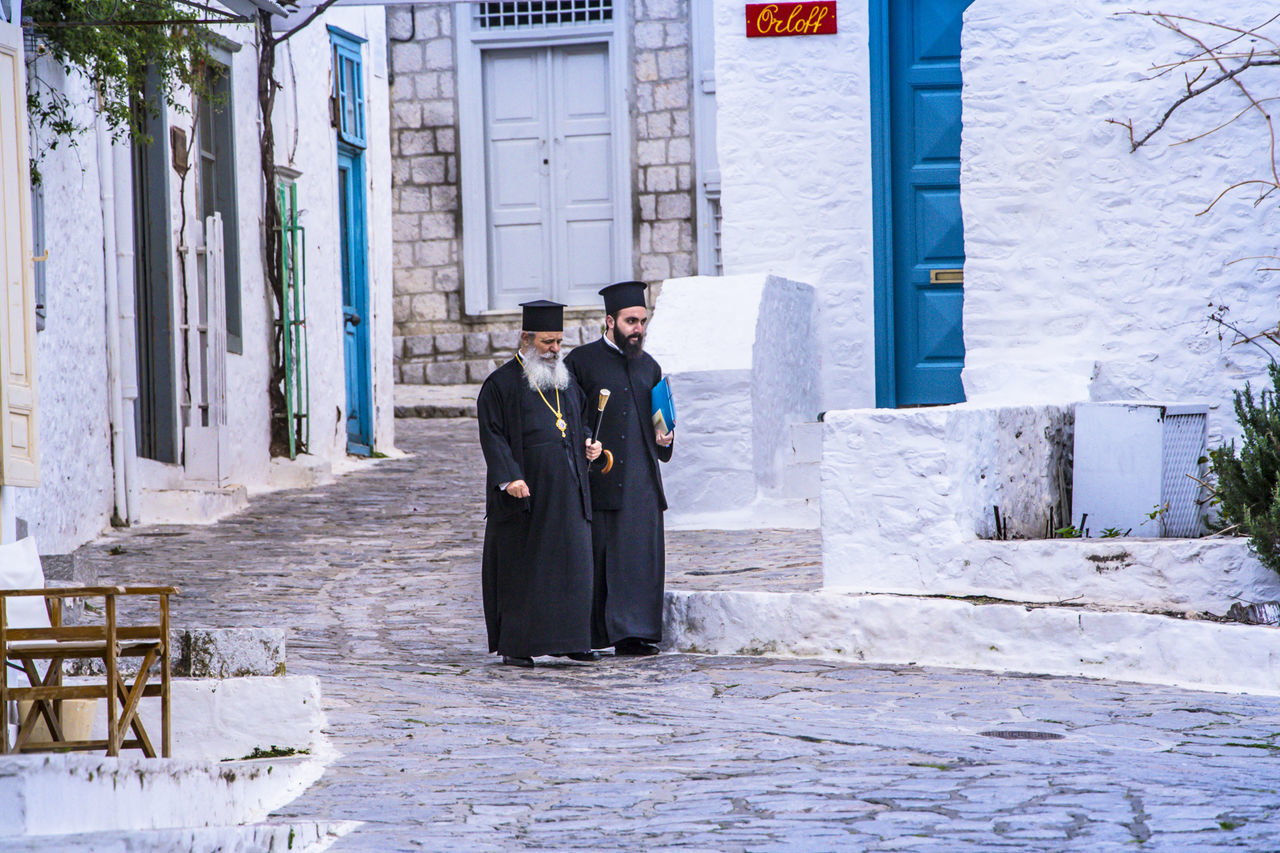 Religion, Greece, Priest, relgious, Europe, moment, island,