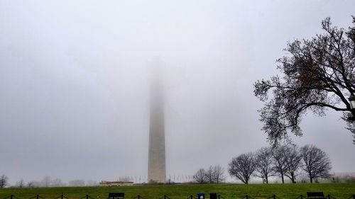 Low angle view of monument