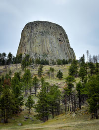 View of rock formation