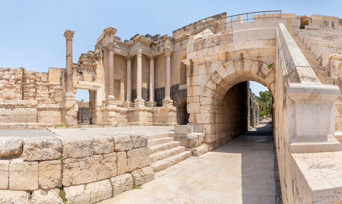 View of historical building