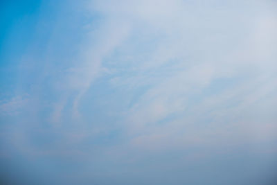 Low angle view of clouds in sky