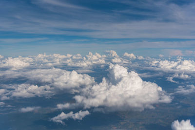 Scenic view of clouds in sky