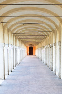 Corridor of building