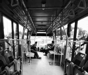 View of empty corridor