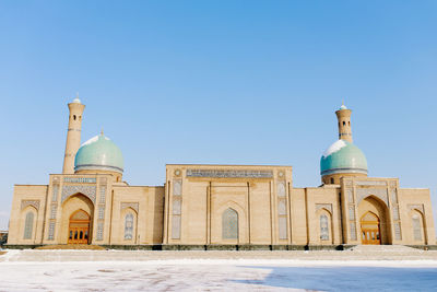 Tashkent, uzbekistan. december 2020. hazrati imam mosque