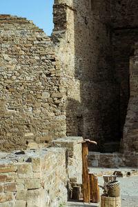 Old ruins of building