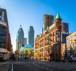 Buildings in city