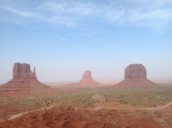 Monument valley landscape