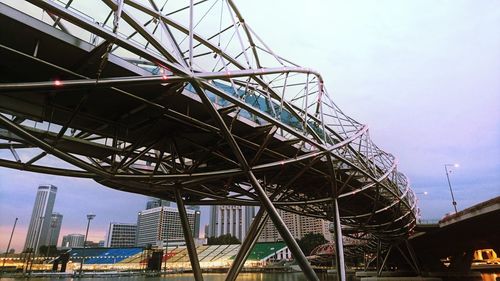 Low angle view of bridge