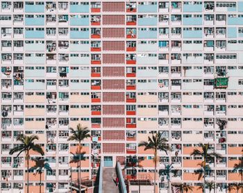 Residential buildings in city