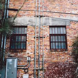 Brick wall with brick wall