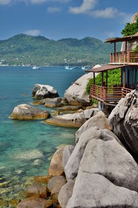 Ocean view bungalow. koh tao. surat thani province. thailand