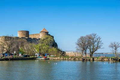 Bilhorod-dnistrovskyi or akkerman fortress, odessa region, ukraine, on a sunny spring morning