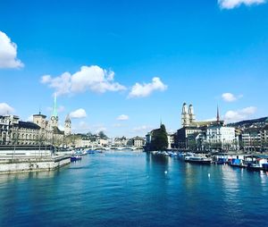 View of city at waterfront