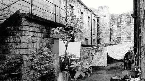 View of old building