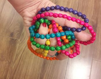 Close-up of human hand