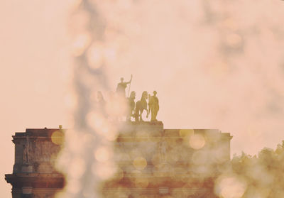 Low angle view of built structure