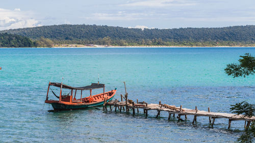 Koh rong island from sok san village