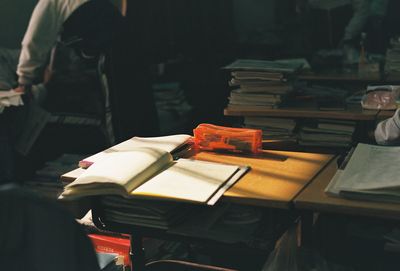 Table of classroom