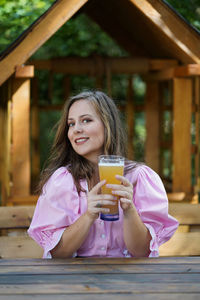 Young woman using mobile phone