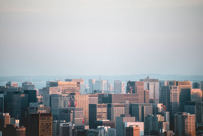 Cityscape against sky