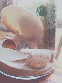 Close-up of bread in bowl