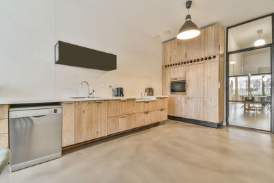 Interior of modern kitchen