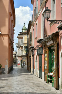 A street of sant'agata dè goti, a village in campania region.