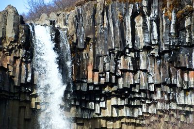 Built structure in water