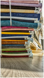 Close-up of multi colored objects