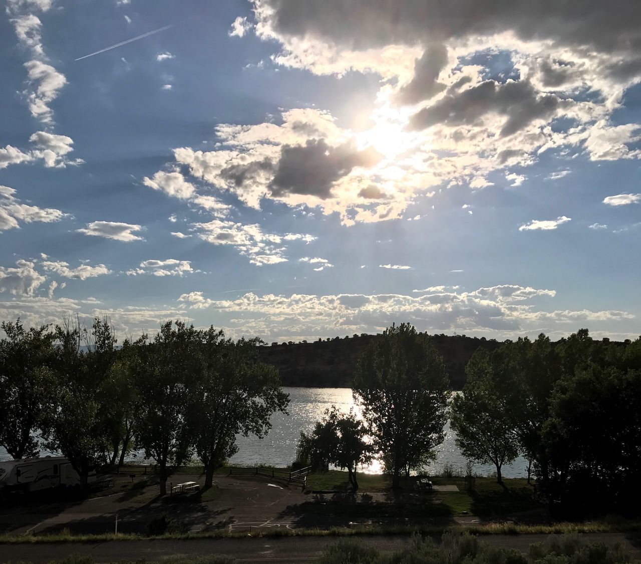 tree, nature, lake, sky, water, beauty in nature, tranquility, no people, scenics, outdoors, growth, landscape, day