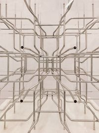 Directly below shot of modern building