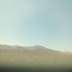 Scenic view of mountains