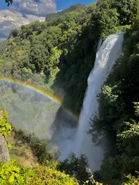 Waterfall of marmore in umbria, italy