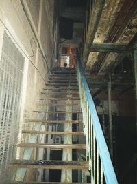 Low angle view of staircase