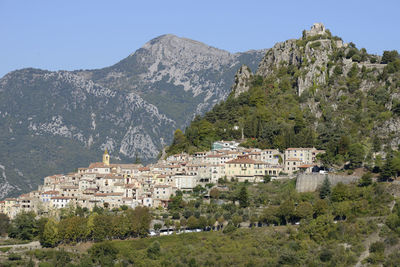 A small mountain village in south of france