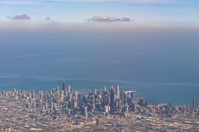 View of buildings in city