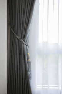 Close-up of window blinds