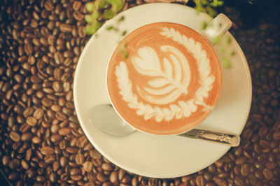 Close-up of coffee cup